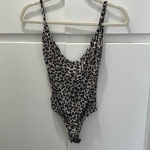 Leopard print Body suit